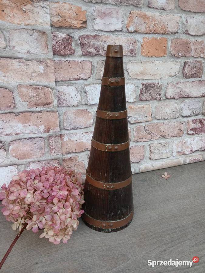 Stara drewniana butelka na wino francuska Pozostałe Warszawa sprzedam