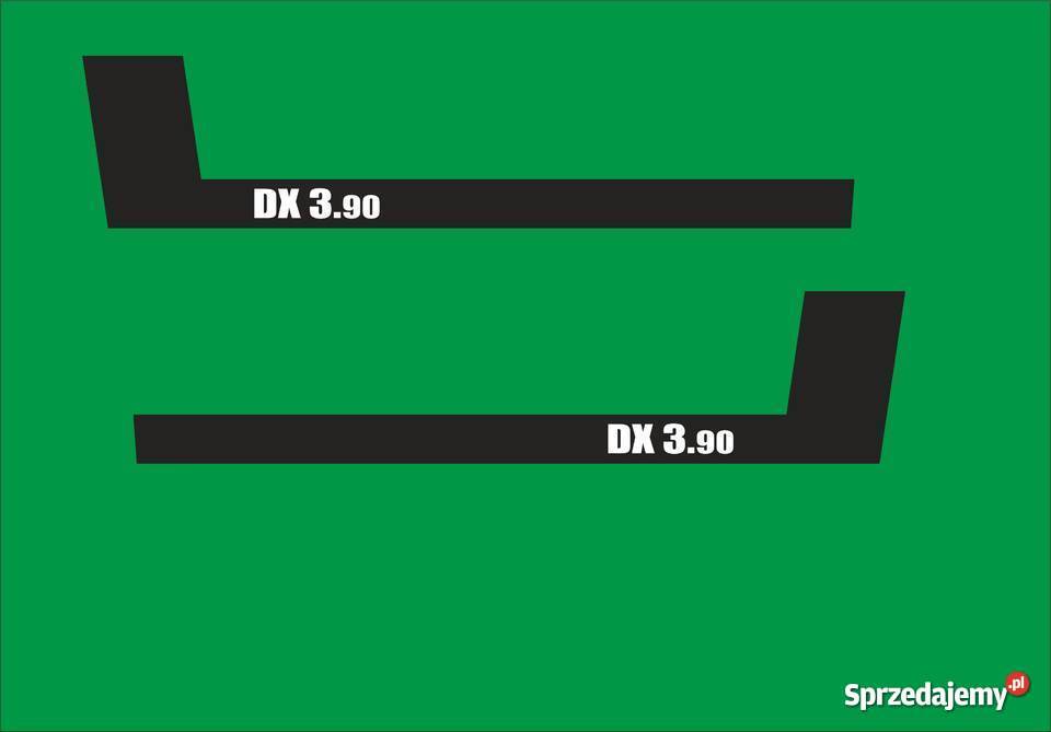 Naklejki Deutz dx 390
