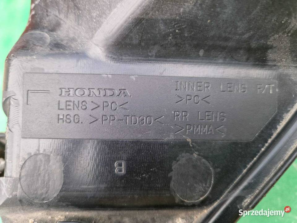Lampa przednia Honda Civic Olsztyn