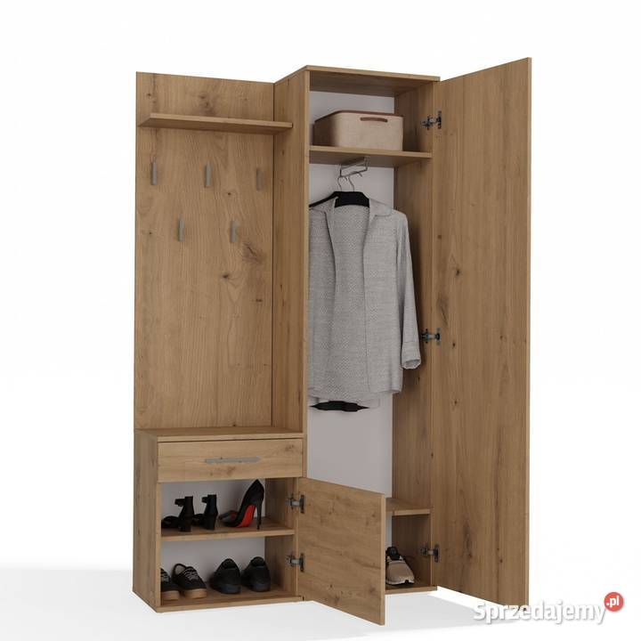 Garderoba DUO DĄB ARTISAN
