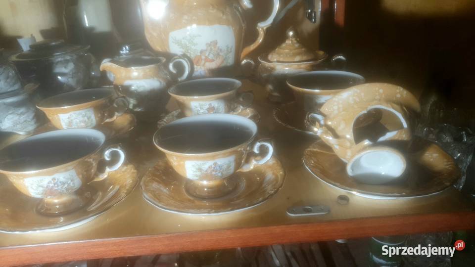 Serwis kawowy vintage walbrzych z okresu prl Chorzów