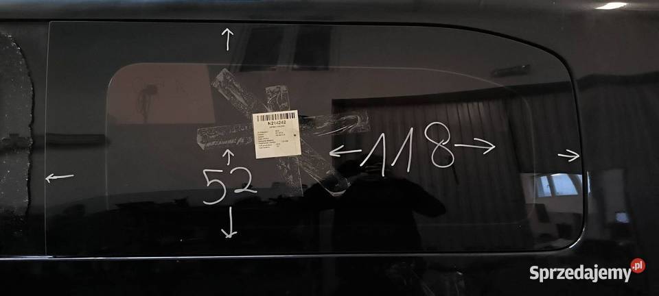 SZYBA BOCZNA TOYOTA PROACE II LEWA Pozostałe Lipno