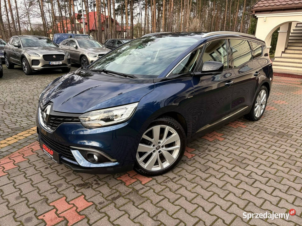 Renault Grand Scenic Limited 7 foteli Opony światła do jazdy dziennej Lipówki