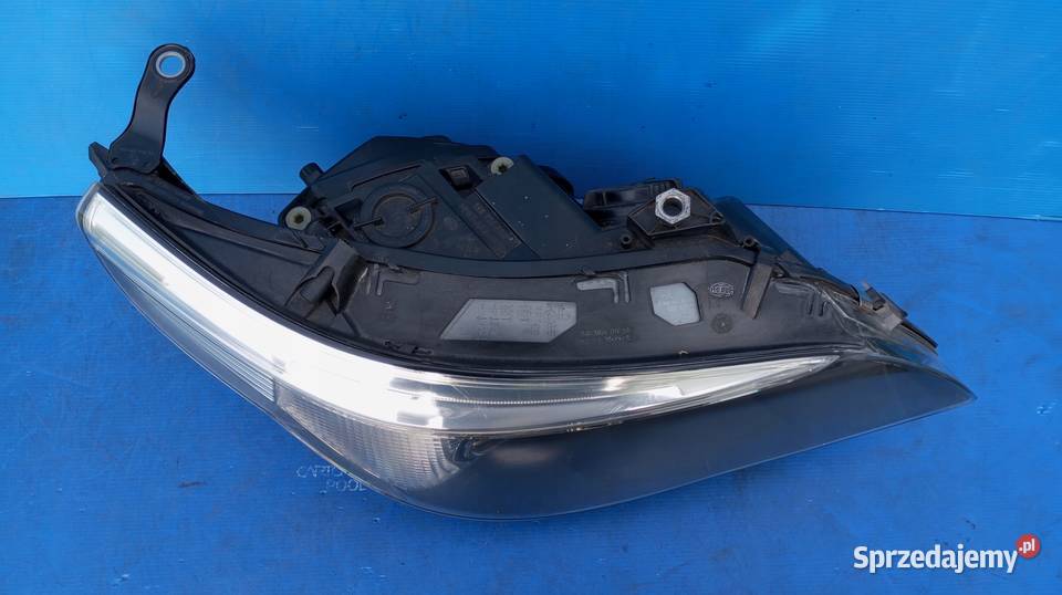 LAMPA PRAWY PRZÓD EU XENON BMW 5 E60 E61 Części samochodowe Nowy Tomyśl