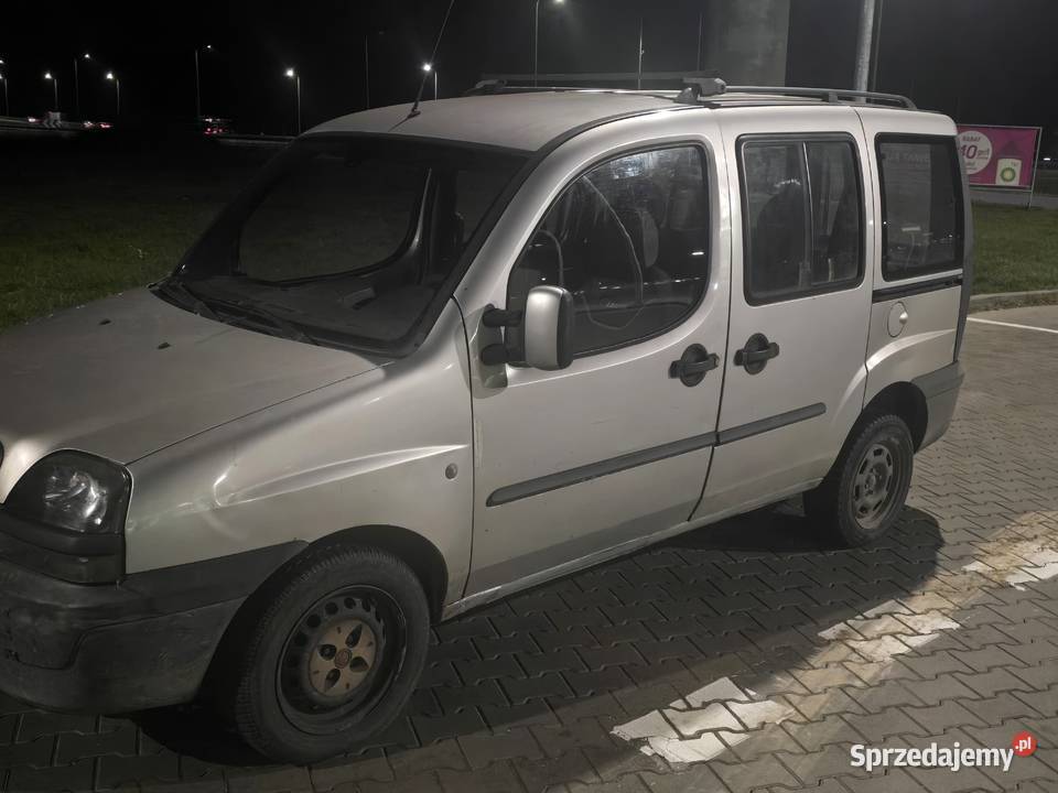 SPRAWNY Fiat Doblo 19 JTD Długie Opłaty nieuszkodzony Mińsk Mazowiecki sprzedam