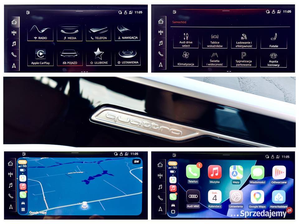 Audi A6 50TFSIe 299 Quattro Matrix Valcona ASO A6 Jastrzębie-Zdrój