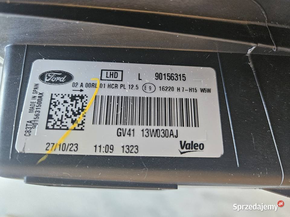 Kuga mk2 lampa przednia lewa nowa uszkodzona lubuskie Zielona Góra