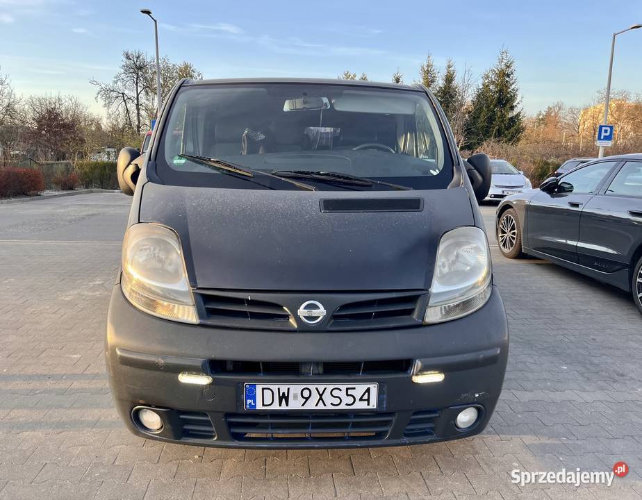 Nissan Primastar Vivaro Trafic 9os nawiewy na dolnośląskie Wrocław