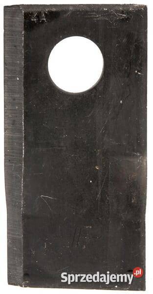 Nożyk kosiarki rotacyjnej prawy 97x48x4 mm otwór Kamionna