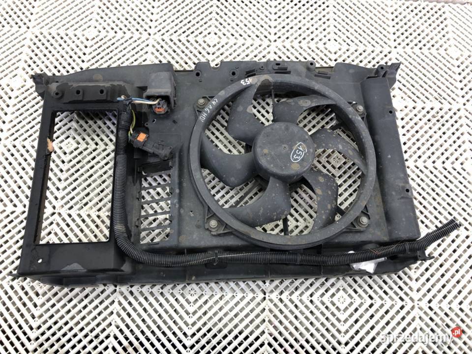 WENTYLATOR CHŁODNICY CITROEN C4 PICASSO I 16 109