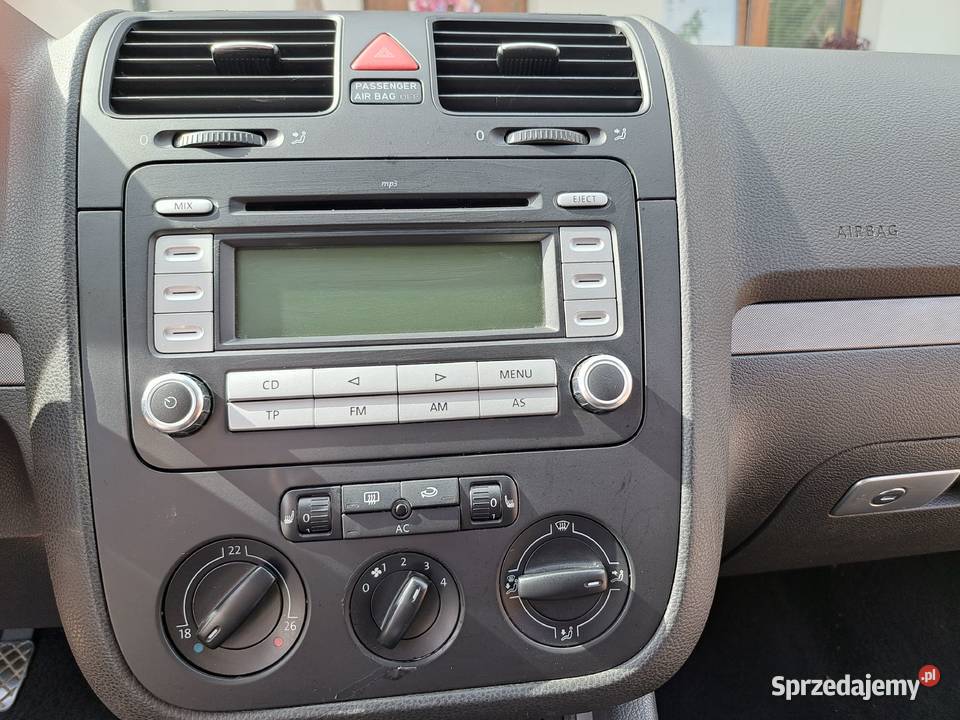 VW GOLF V 5 16 Mpi klima mały przebieg 2007 immobilizer mazowieckie