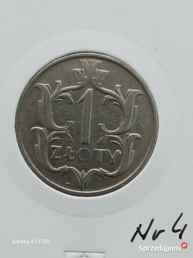 1 Złoty 1929 r 4 wielkopolskie Konin