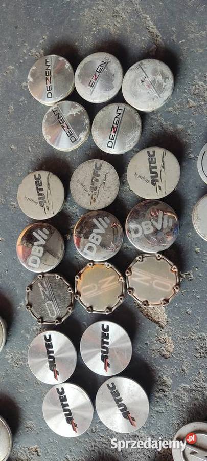 Dekielku kapsułki Zaślepki alufelg Fiat Rover Gniezno sprzedam