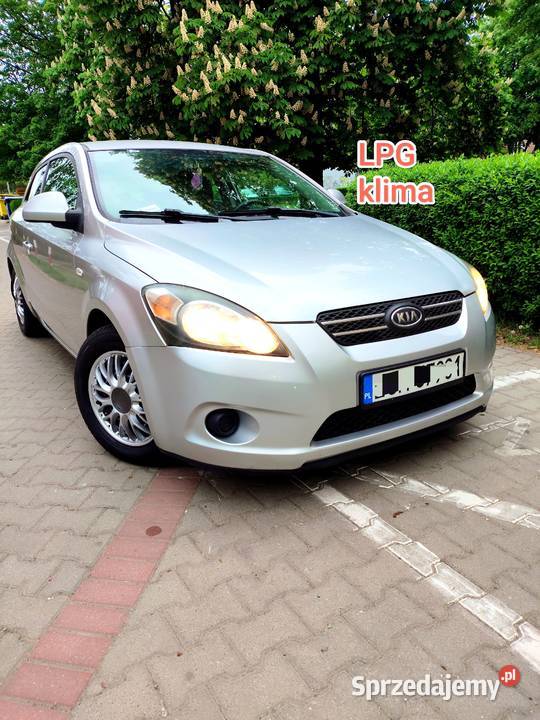 Kia ceed 14 LPG 2009r Klimatyzacja mazowieckie Warszawa