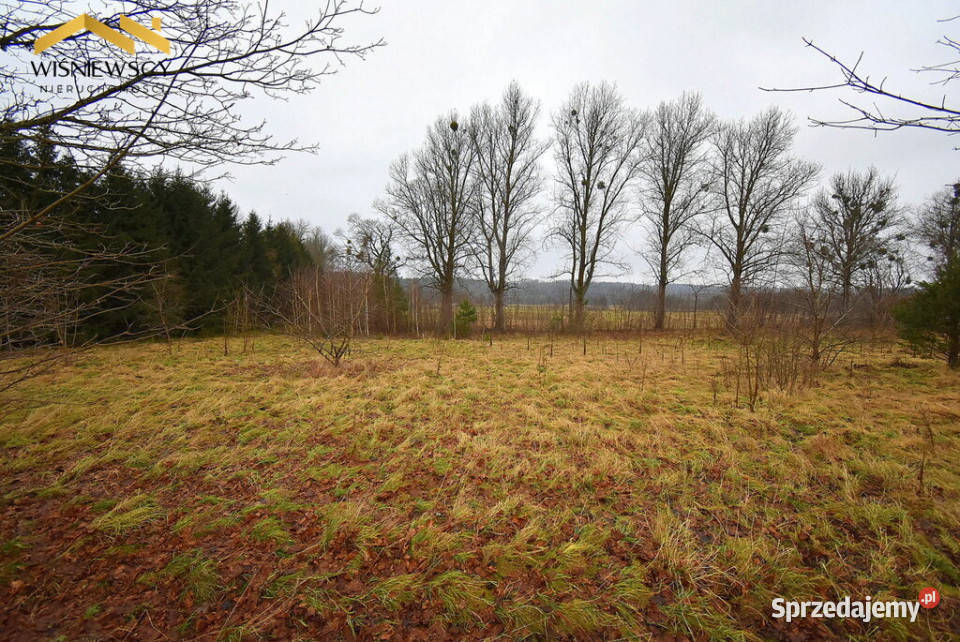 Działka budowlana uzbrojona 5000 m2 obok rzeki budowlana Smolajny