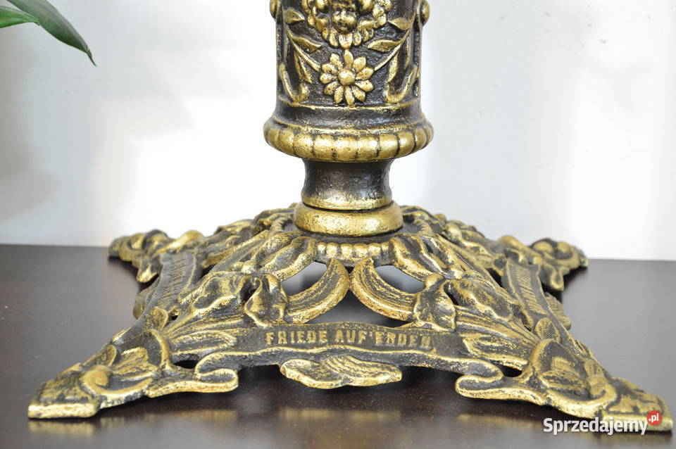 stary żeliwny STOJAK pod choinkę niemiecki Antyki Jastrzębie-Zdrój