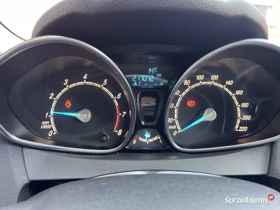 Ford Fiesta Mk7 10 EcoBoost Gold X radio Sony z Proszowice