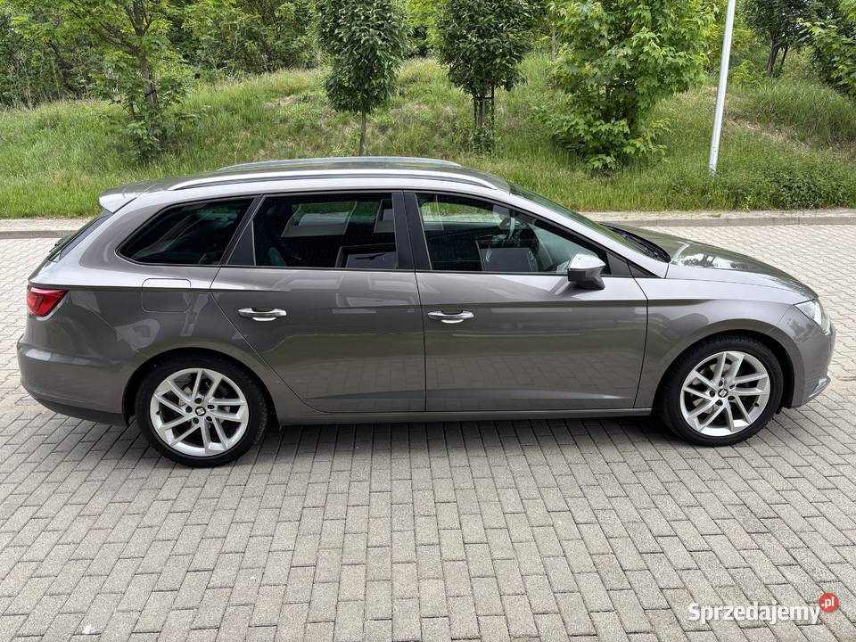 Seat Leon 16 tdi 110 CarPlayAndroid Auto Rok produkcji 2014 Wrocław