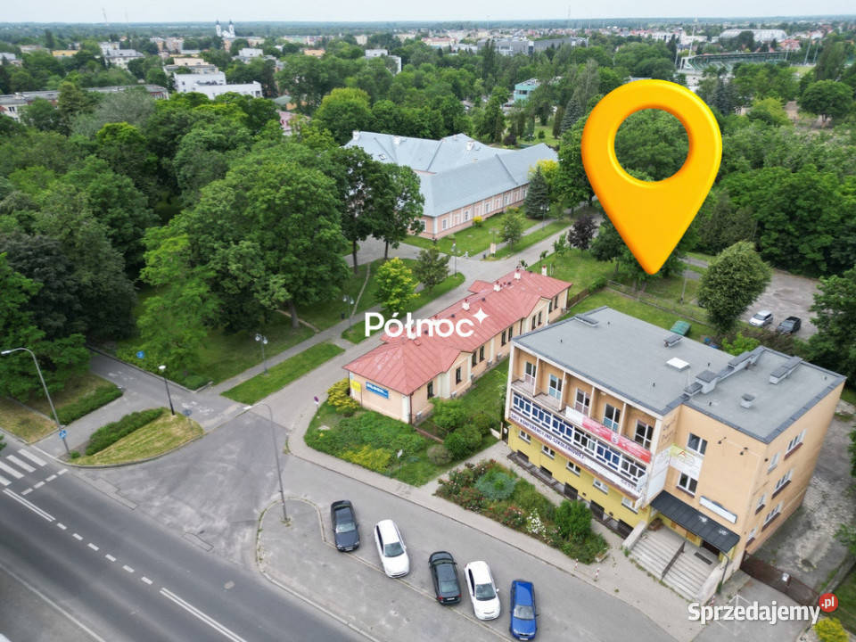 Działka inwestycyjna centrum 2081 m utwardzona lubelskie Biała Podlaska