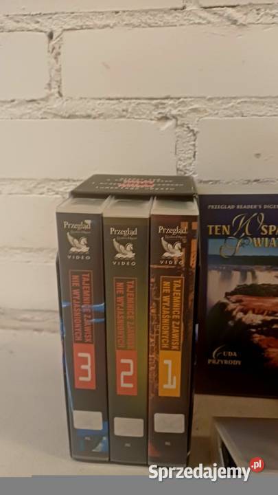 Kasety VHS z serii Readers Digest mazowieckie Sierpc