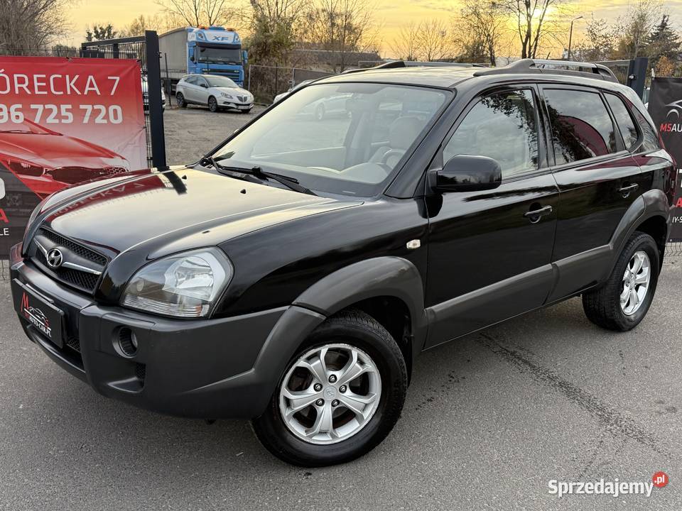 Hyundai Tucson Skóry Automat Isofix Klima ASR (kontrola trakcji) Poznań