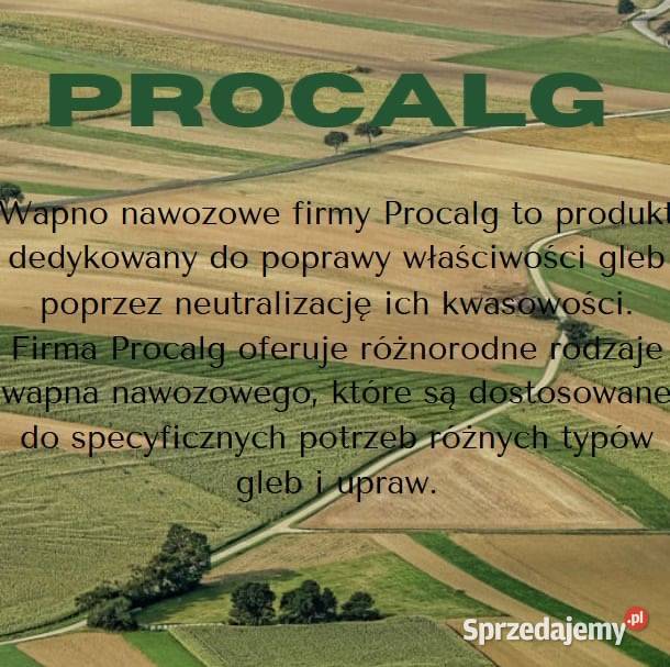 Wapno Nawozowe granulowane kreda wysoka jakość z Działoszyn