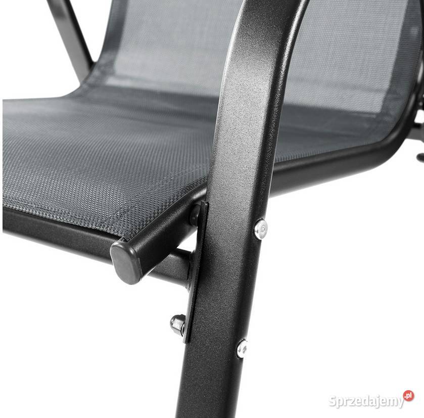 Zestaw 2 krzeseł nowoczesne metalowe krzesło Krzesła ogrodowe wielkopolskie Poznań