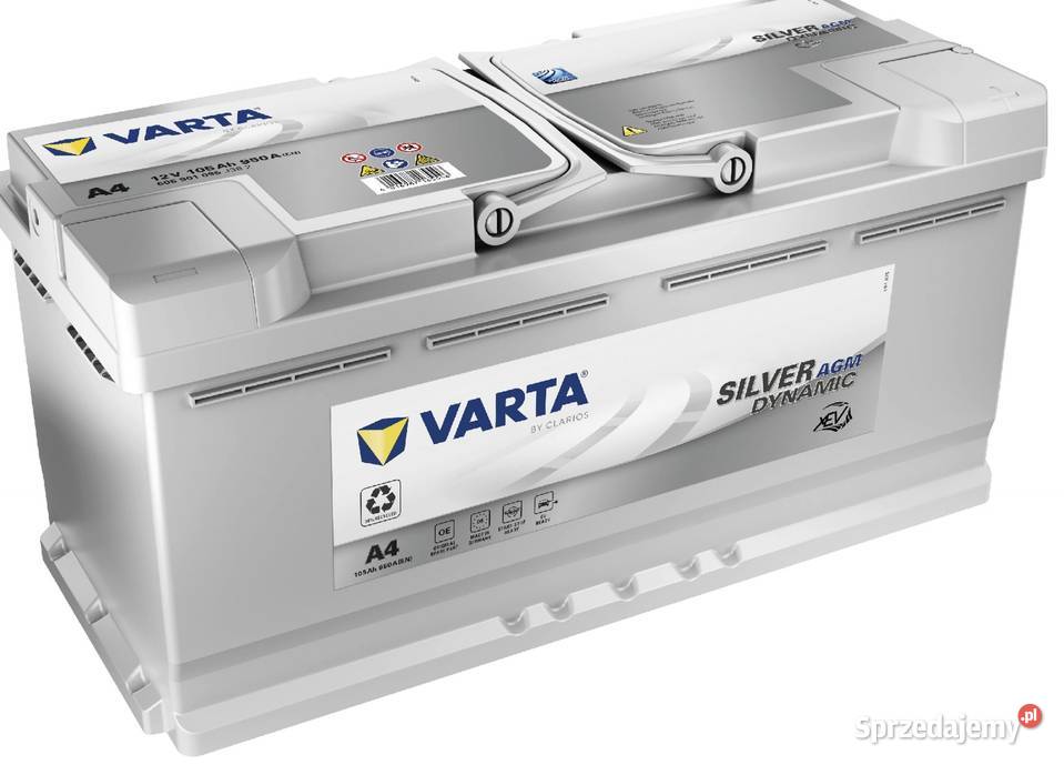 Akumulator 105Ah 950A VARTA Silver Dynamic AGM Gorzów Wielkopolski