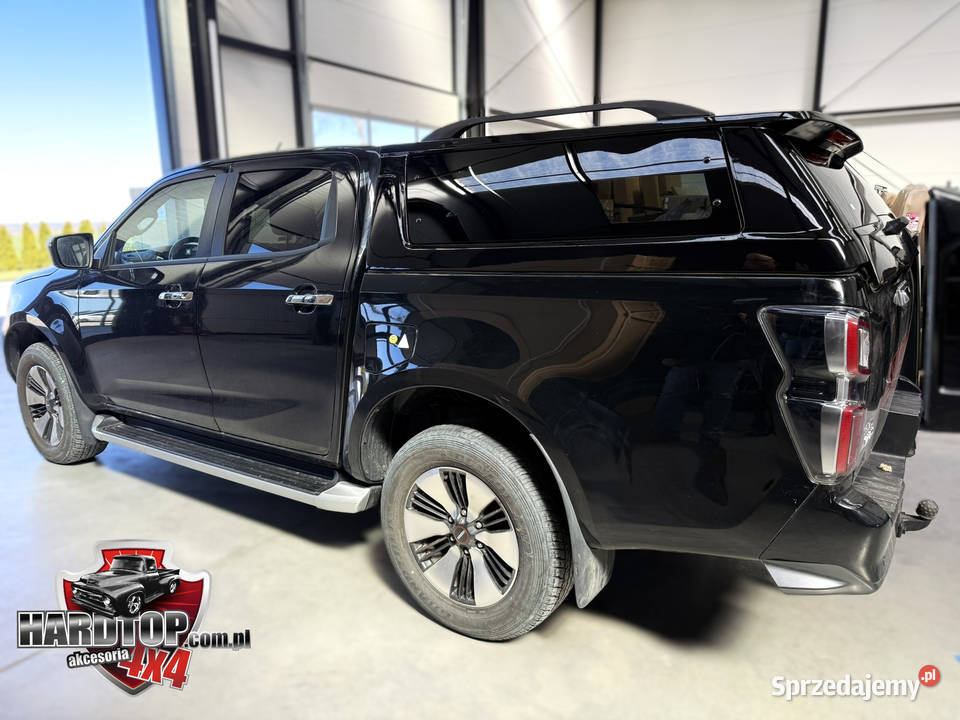 Zabudowa paki Hardtop Isuzu D 2020 Szyby uchylne Pasłęk
