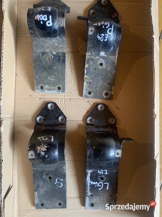 Zawiasy drzwi prawy lewy góra dół śląskie Mszana sprzedam