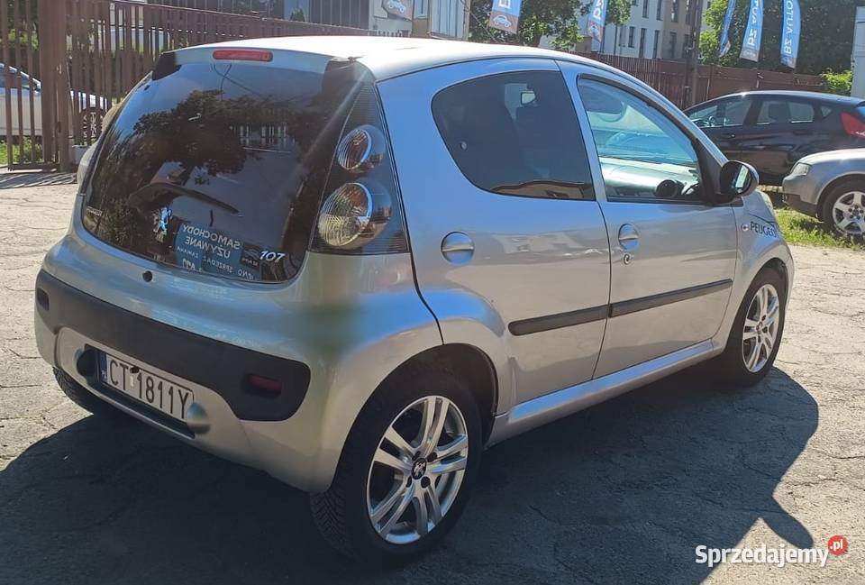 Peugeot 107 2009 10 benzyna silnik toyoty nieuszkodzony Bydgoszcz