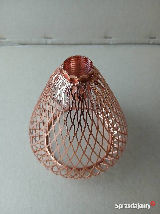 Klosz do lampy metalowy koszyczek na oprawkę G9 Warszawa