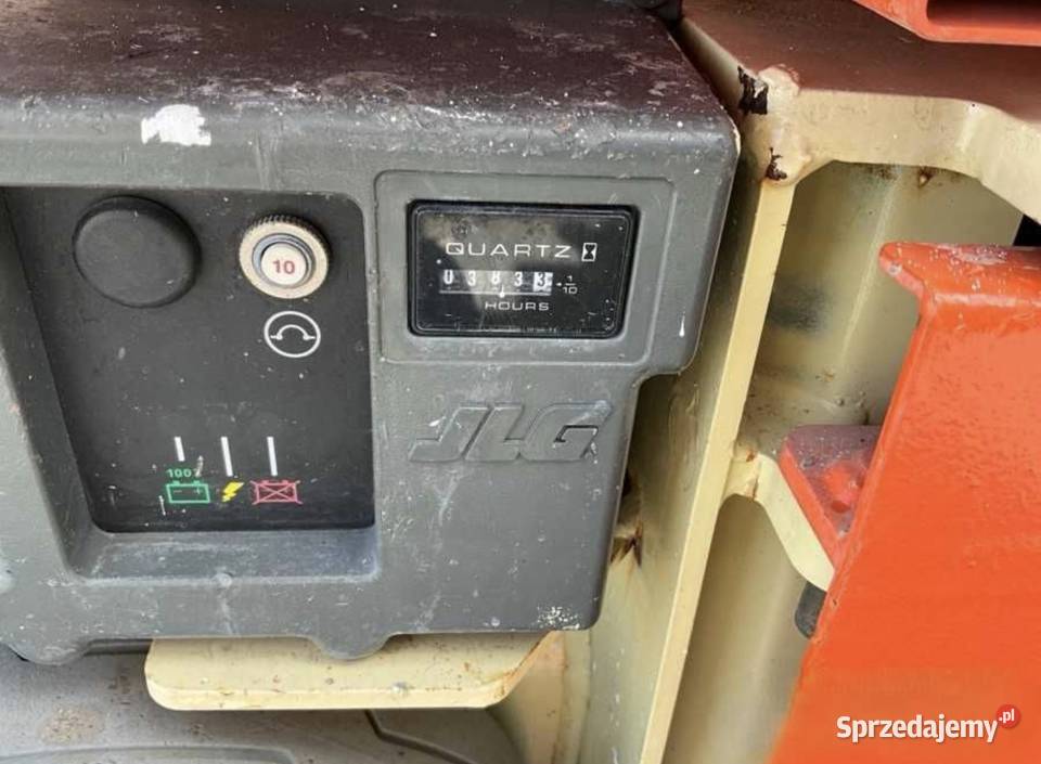 Podnośnik masztowy JLG 1230ES Dźwigi, podnośniki Podskarbice Szlacheckie