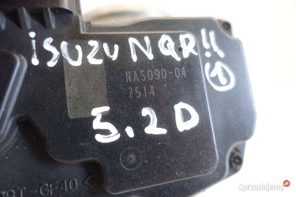 Isuzu NQR 52 D PRZEPUSTNICA NAS09004 Przepustnice Silniki i osprzęt