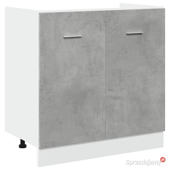 Szafka pod zlew szarość betonu 80x46x815 Warszawa sprzedam