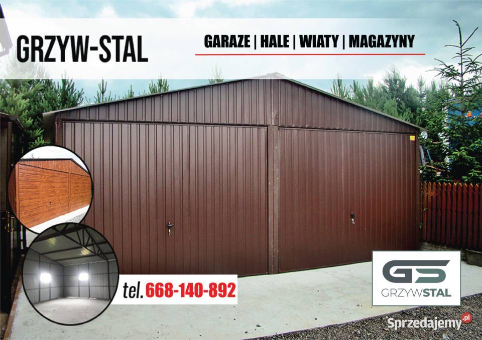 Garaż Blaszany Blaszak Wiata BLASZANA Hala śląskie sprzedam