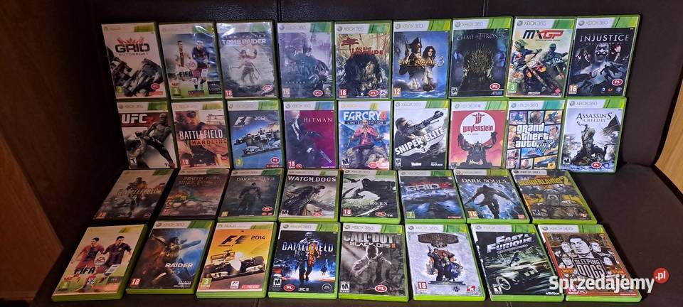 Xbox 360 gry wiele różnych świętokrzyskie Wodzisław
