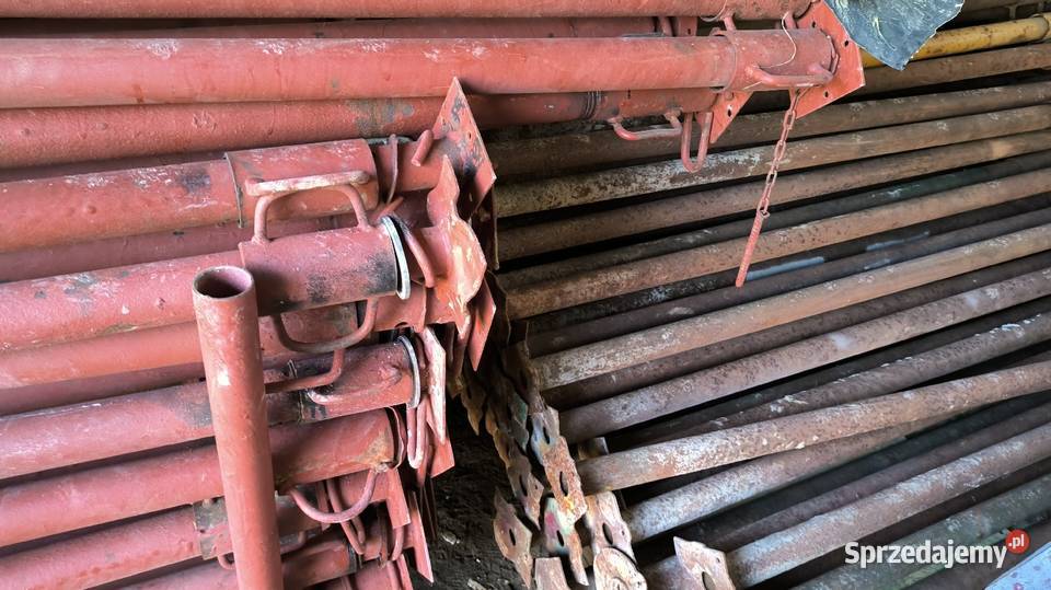 Metalowe stemple budowlane 320m Systemy mocowań podkarpackie Niebylec sprzedam