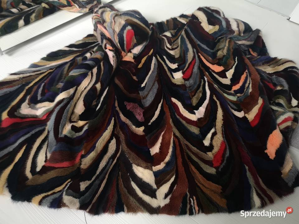 Futro naturalne z norek Kozy