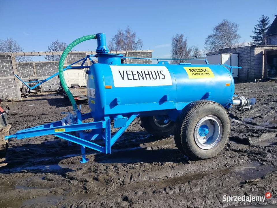 Beczka asenizacyjne beczkowóz 2500 litra Ocynk nieuszkodzony