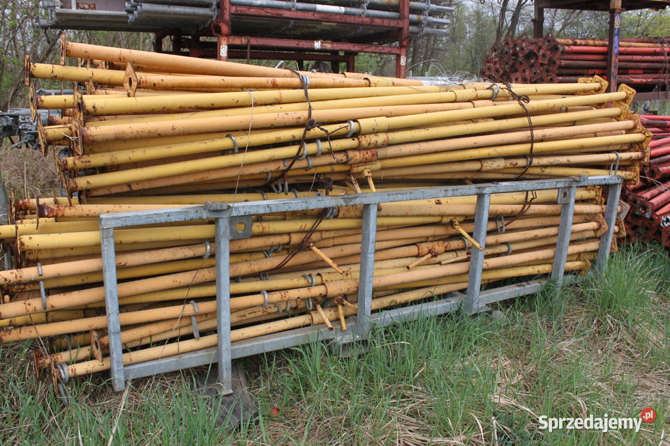 stemple metalowe budowlane 5m