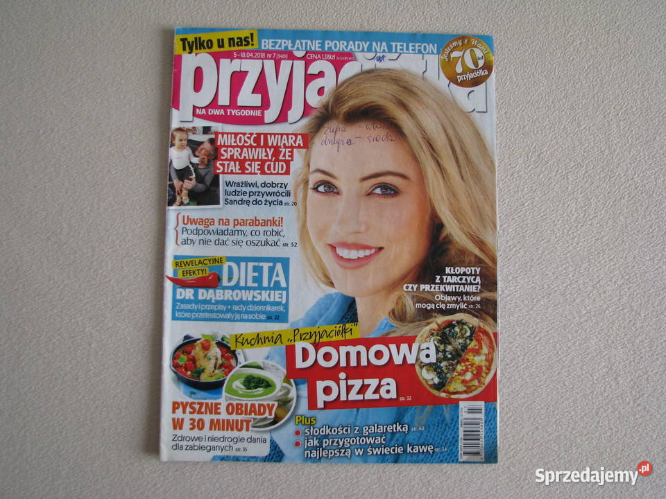 Przyjaciółka z 2017 i 2018 r dwutygodnik Brzegi