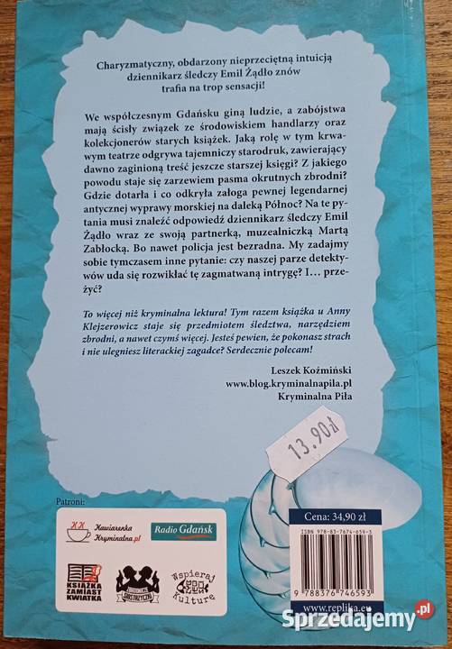 Księga wysp ostatnichAnna Klejzerowicz Kraków