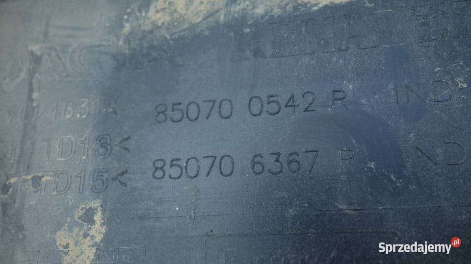 DACIA DUSTER II NAKŁADKA ZDERZAK TYŁ śląskie Ruda Śląska