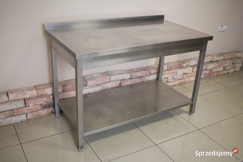 Stół gastronomiczny 130x70 z dolną półką Pszczyna