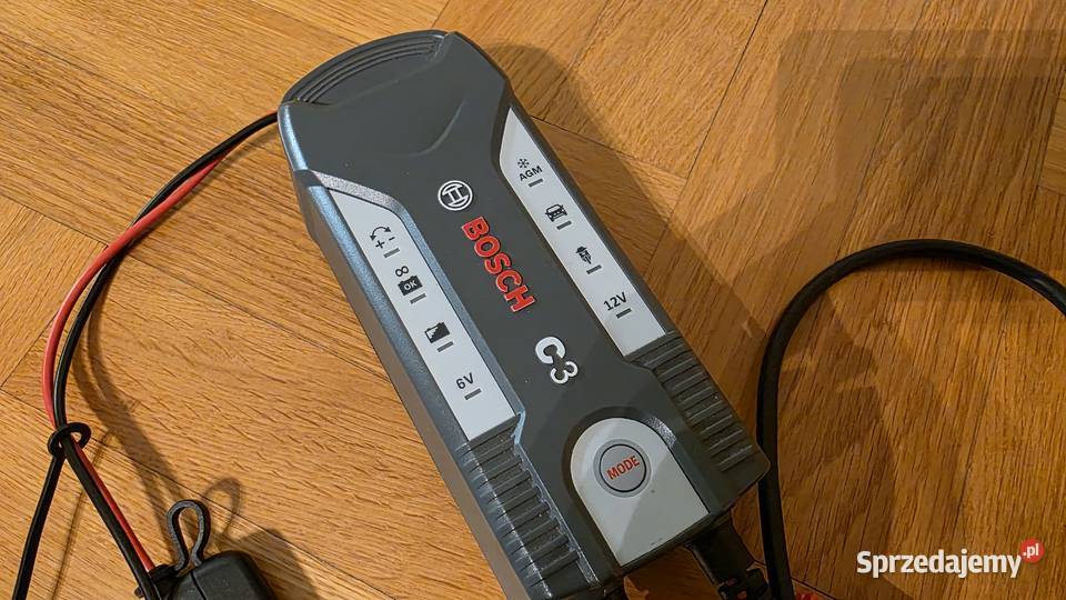 Prostownik Bosch C3 6V12V dzisiaj wyjęty z Krosno sprzedam