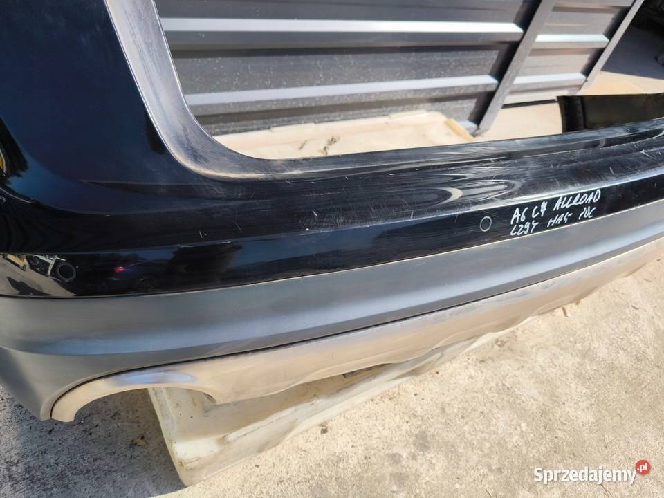 ZDERZAK TYŁ AUDI A6 C7 ALLROAD LZ9Y PDC HAK Przystajń