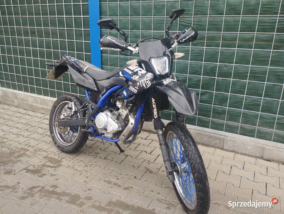 Yamaha WR 125R 2014 opony supermoto A1 B
