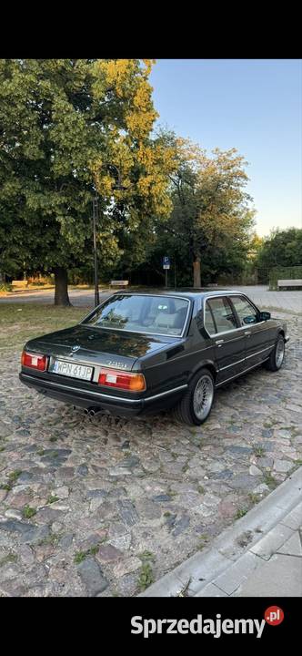 BMW 735i E23 klasyczna limuzyna do ślubu Płońsk