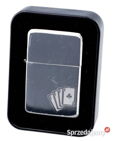Zapalniczka Benzynowa w Opakowaniu na Prezent z śląskie Ostrowy nad Okszą